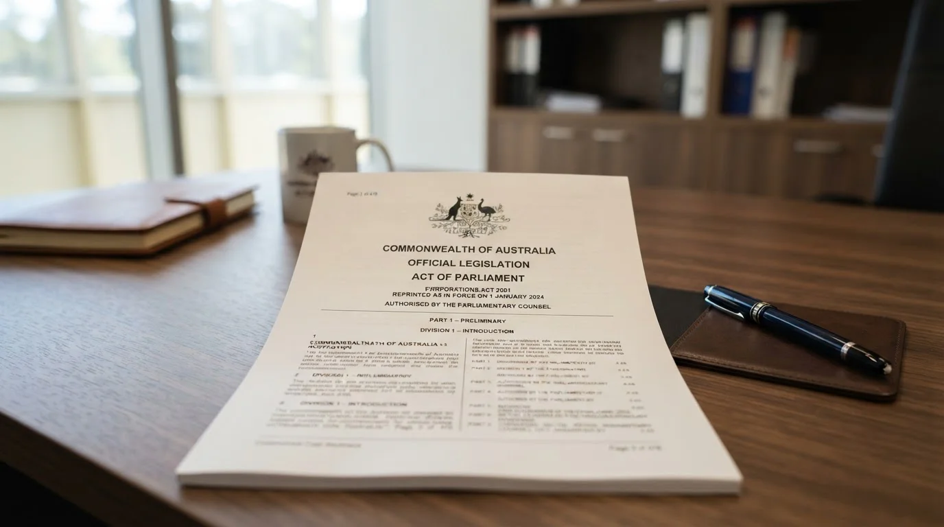 Australian Interactive Gambling Act document with key sections highlighted