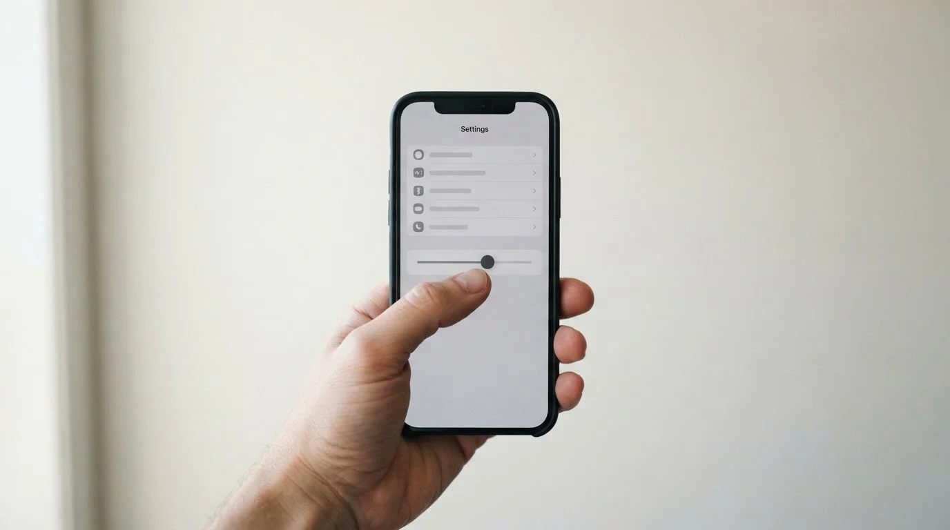 Phone screen showing a daily transfer limit setting inside a banking app