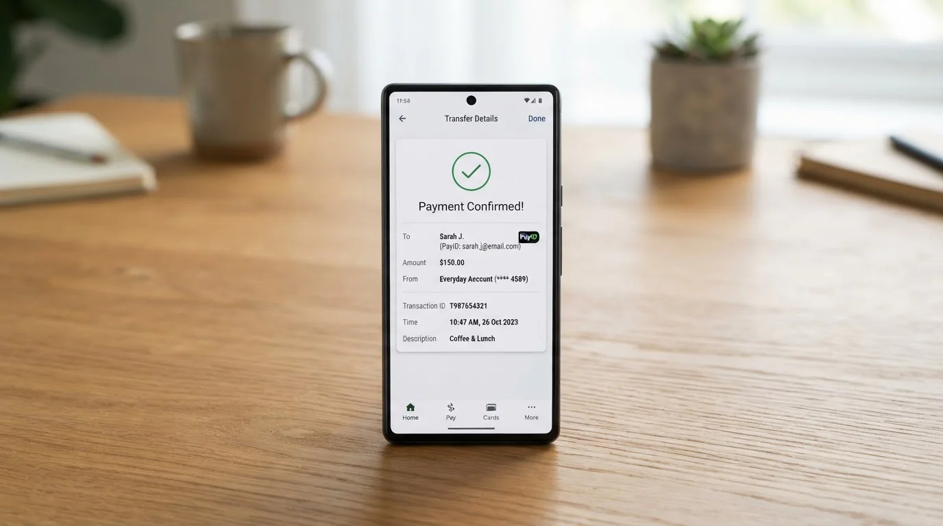 PayID instant payment system showing fast casino withdrawals in Australia