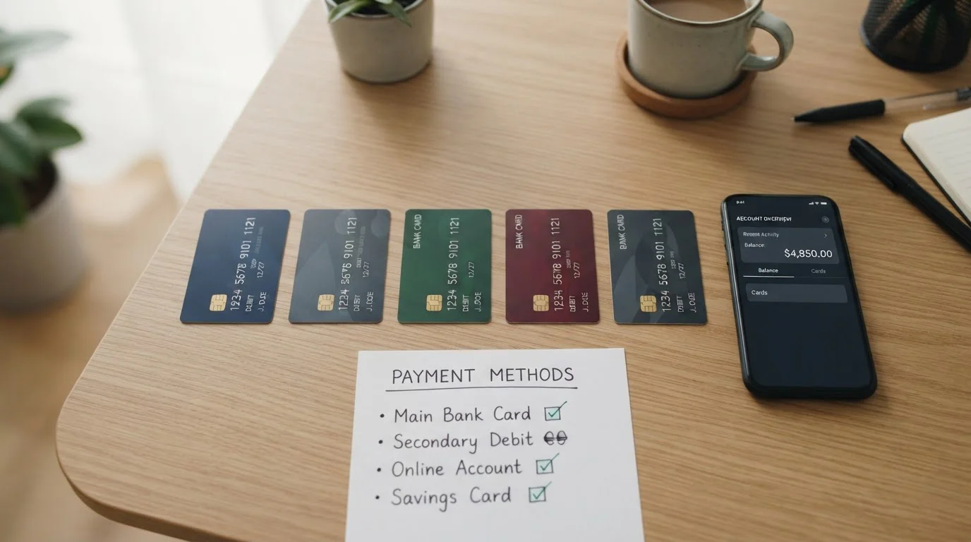 Payment method comparison for Australian casino players