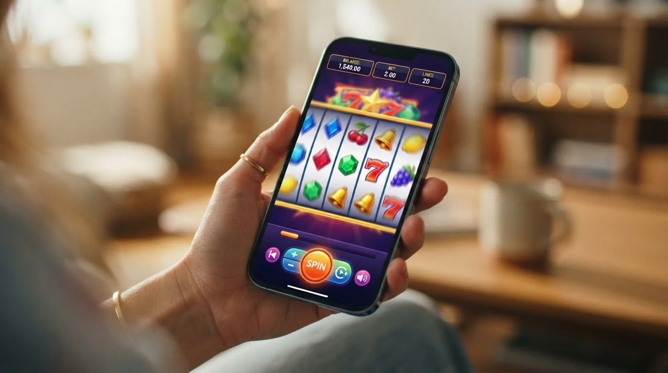 Australian pokies games displayed on mobile screen with Skrill payment ready