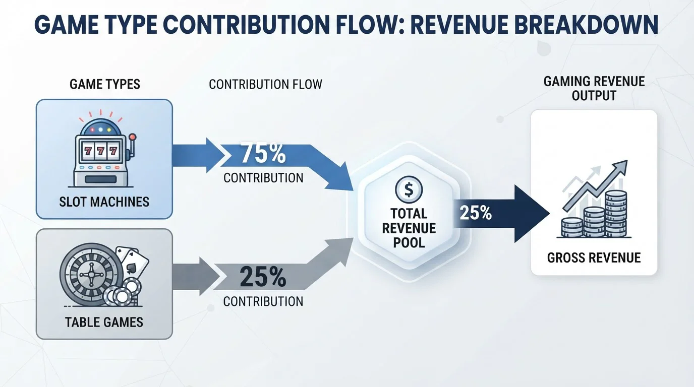Clean diagram showing wagering requirement progression and game contribution percentages